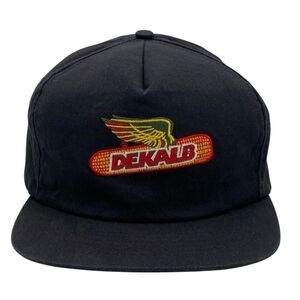 Vintage Swingster Dekalb Seed Snapback Trucker Hat Black (H28)